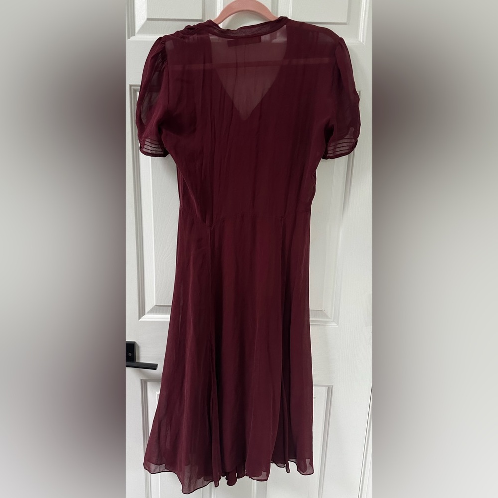 Polo Ralph Lauren Georgette Short-Sleeve Dress - Picture 4 of 4